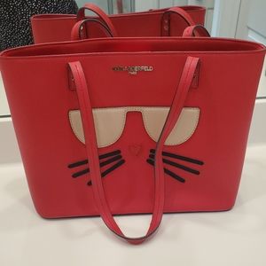 Karl Lagerfeld Cat Tote